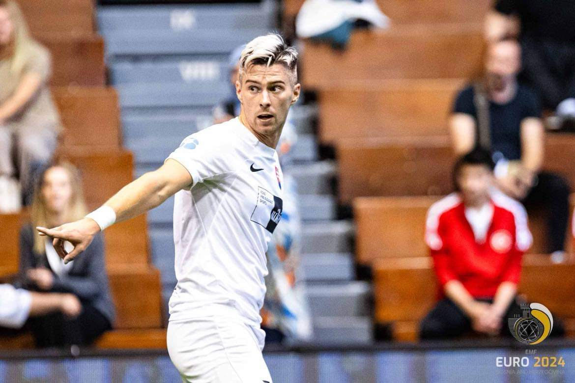 Portrait of Filip Kis, Footballer